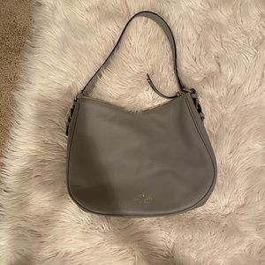 Grey Kate Spade Purse